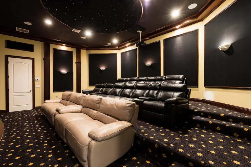Luxury 11 bed Reunion Resort villa movie room