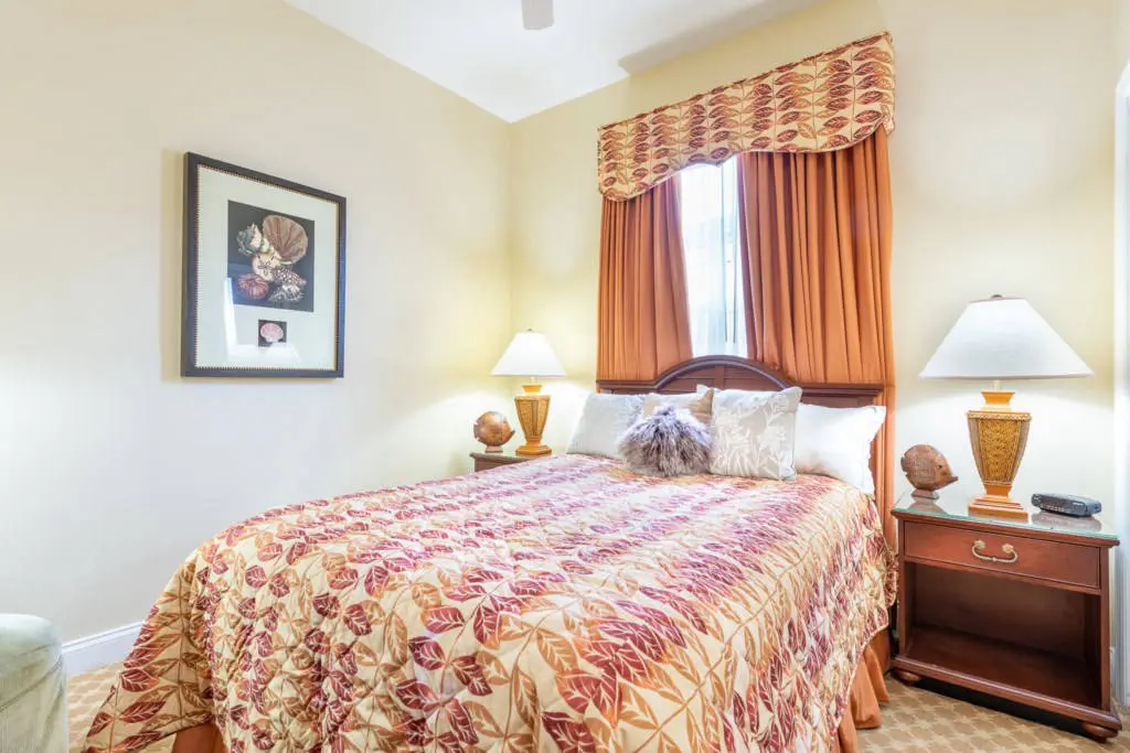 Reunion vacation condo queen bedroom