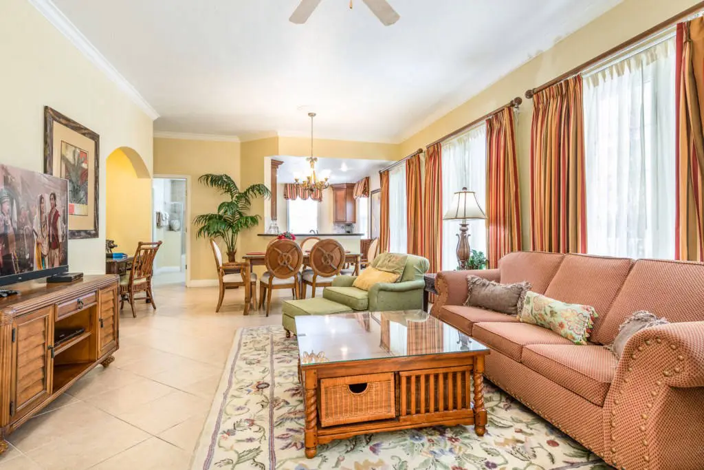 Reunion Resort rental condo living area Reunion Resort rental condo living area