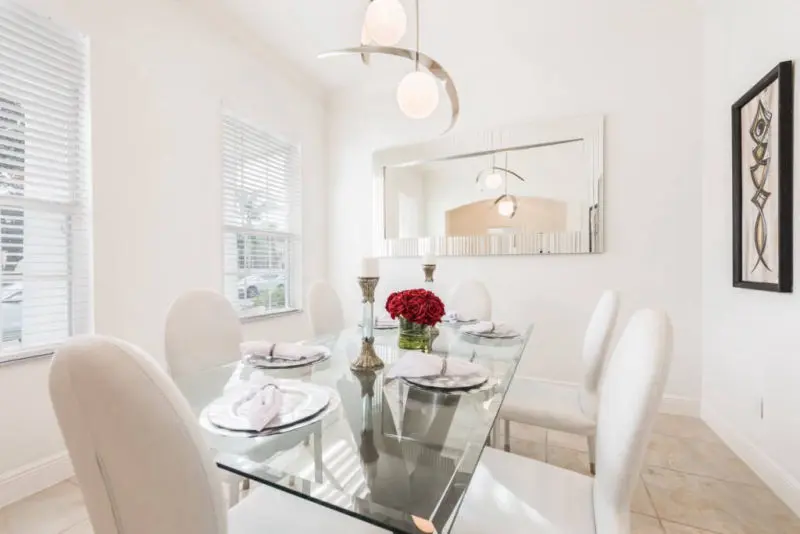 Reunion luxury villa rental diner