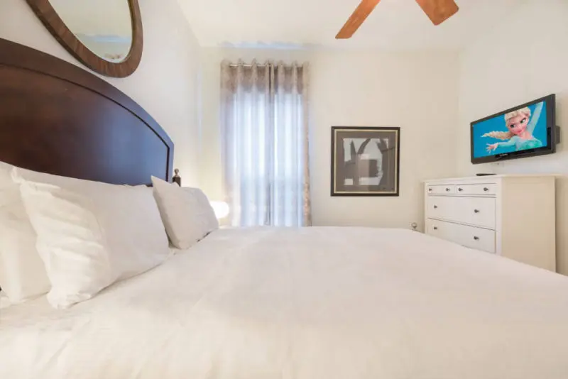 Reunion Resort rental villa living area Reunion Resort rental 4 bed pool villa