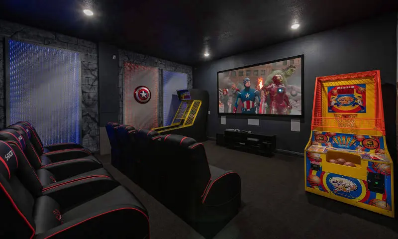 Disney World Movie Room Villa rental