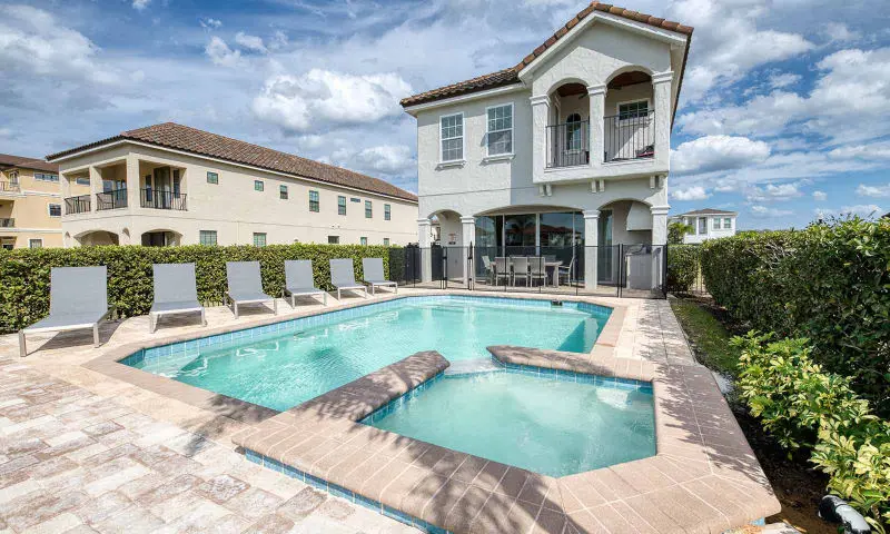 Pool villa 5 bed near disney