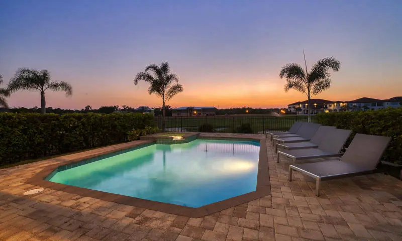 Reunion 5 bed villa balcony disney world