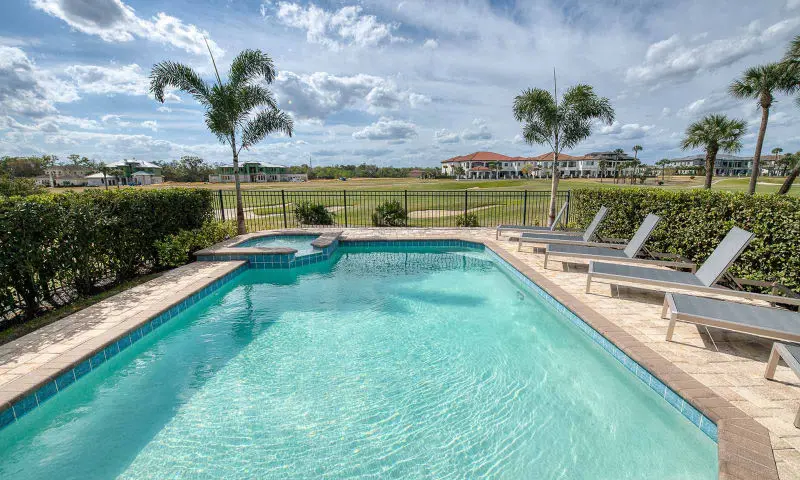 Reunion 5 bed pool villa to rent disney