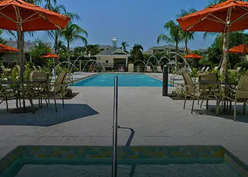 Reunion Resort luxury condo, Centre Court Ridge pool