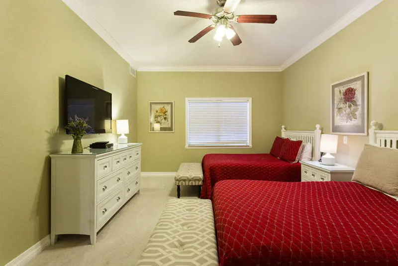 Reunion Resort bathroom Reunion Resort condo HD TV