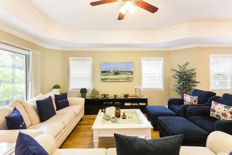 Reunion Resort rental condo living area Reunion Resort rental condo living area