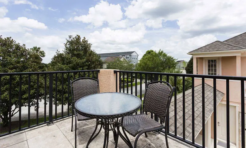 Reunion Resort rental balcony view