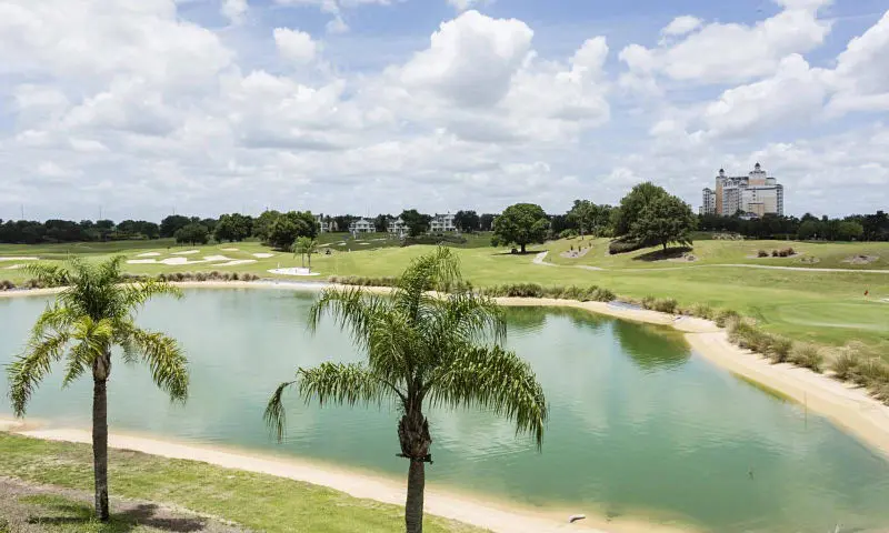 Reunion Resort rental lake view villa