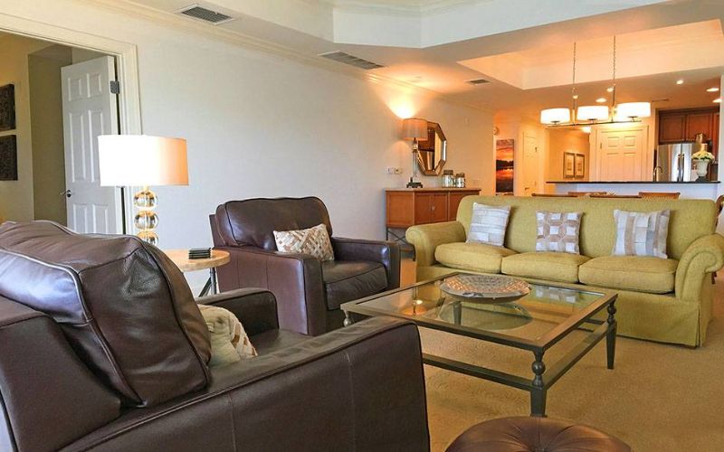 Reunion Resort rental condo living area