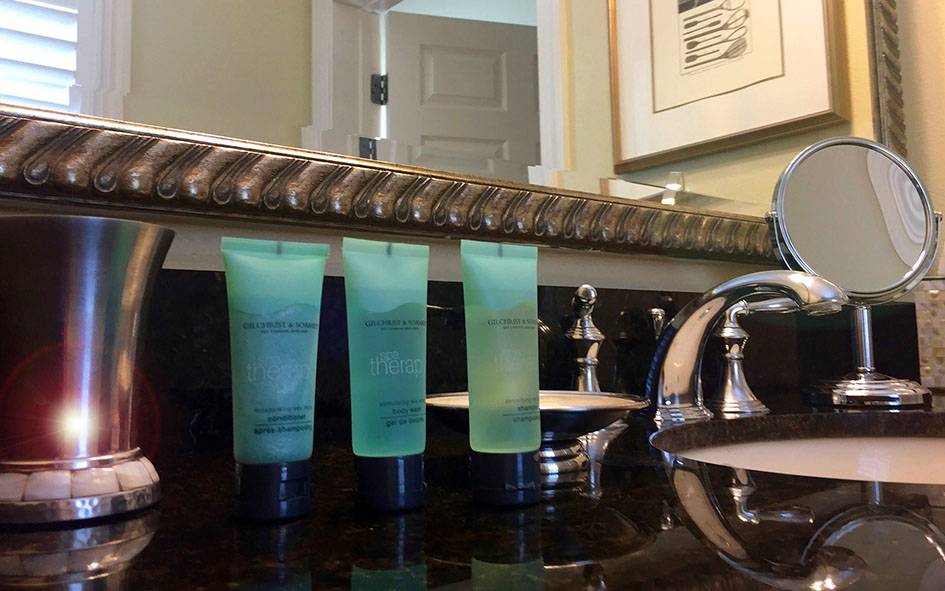 Reunion Resort rental condo toiletries