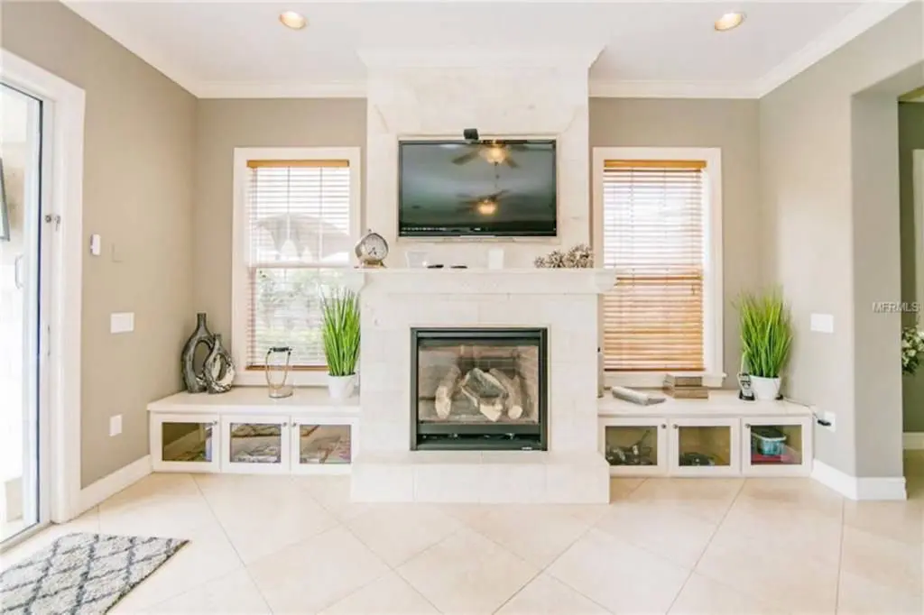 Reunion Resort rental villa living area Reunion Resort rental villa living area